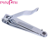Nail Art Stainless Steel Nail Cutter Flat Clipper  Fit for Finger & Toe Big Size Tips Trimmer Manicure Scissors Nail Care